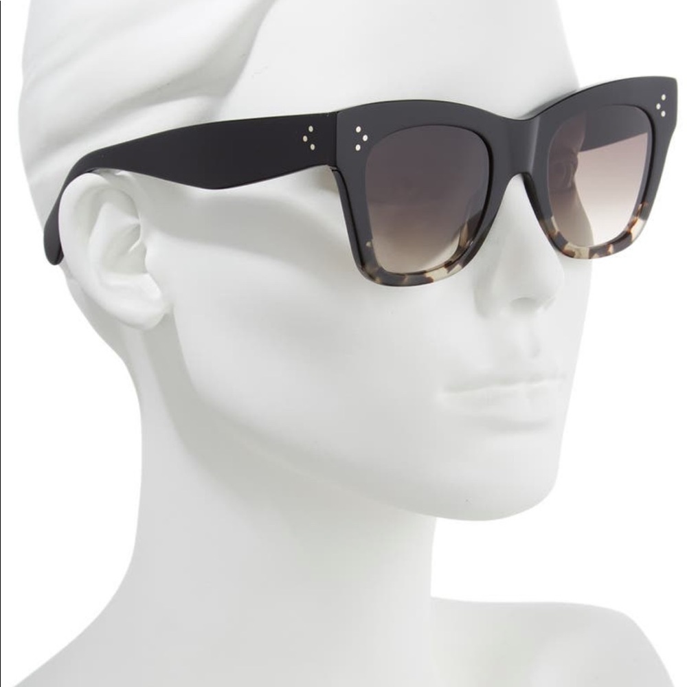 Celine 50mm Gradient Butterfly Sunglasses